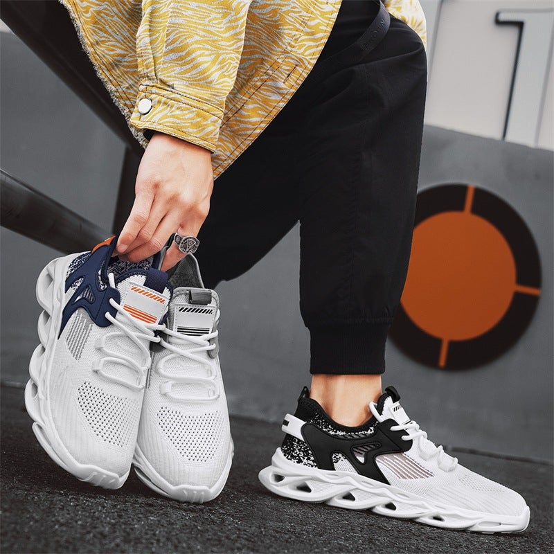 Men'S Shoes Fly-Knit Sports Casual Shoes Men'S Summer Fashion Trendy Dad Shoes Student Mesh Trendy Shoes Breathable 2025 - Image 5